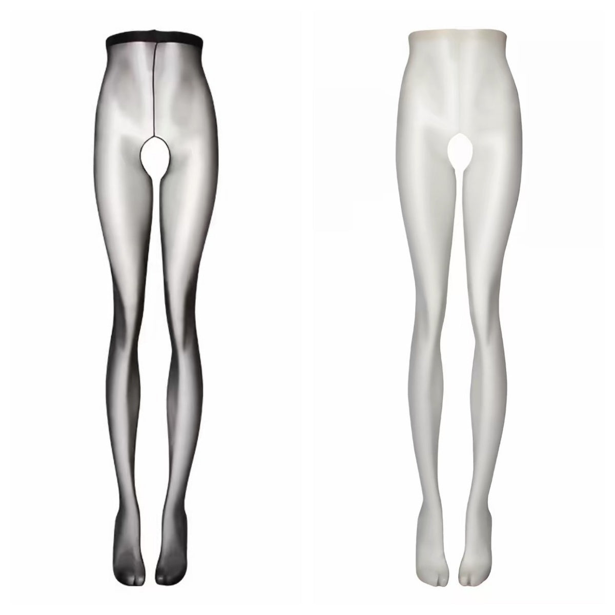 Collant de luxe 1D ultra-fin "Seconde peau" ttotvia – Mat, sans couture et ultra-doux