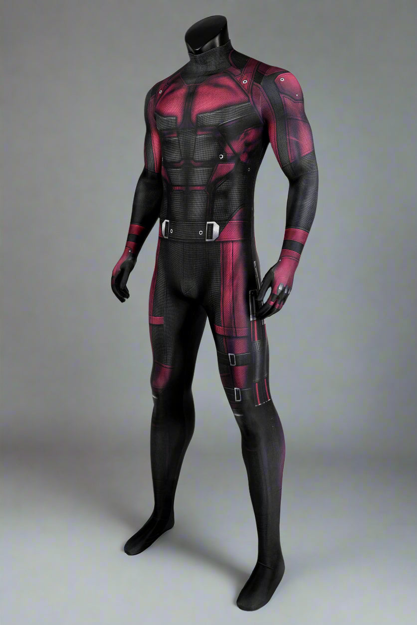 Daredevil Matt Murdock Cosplay Costume Halloween Bodysuit Zentai