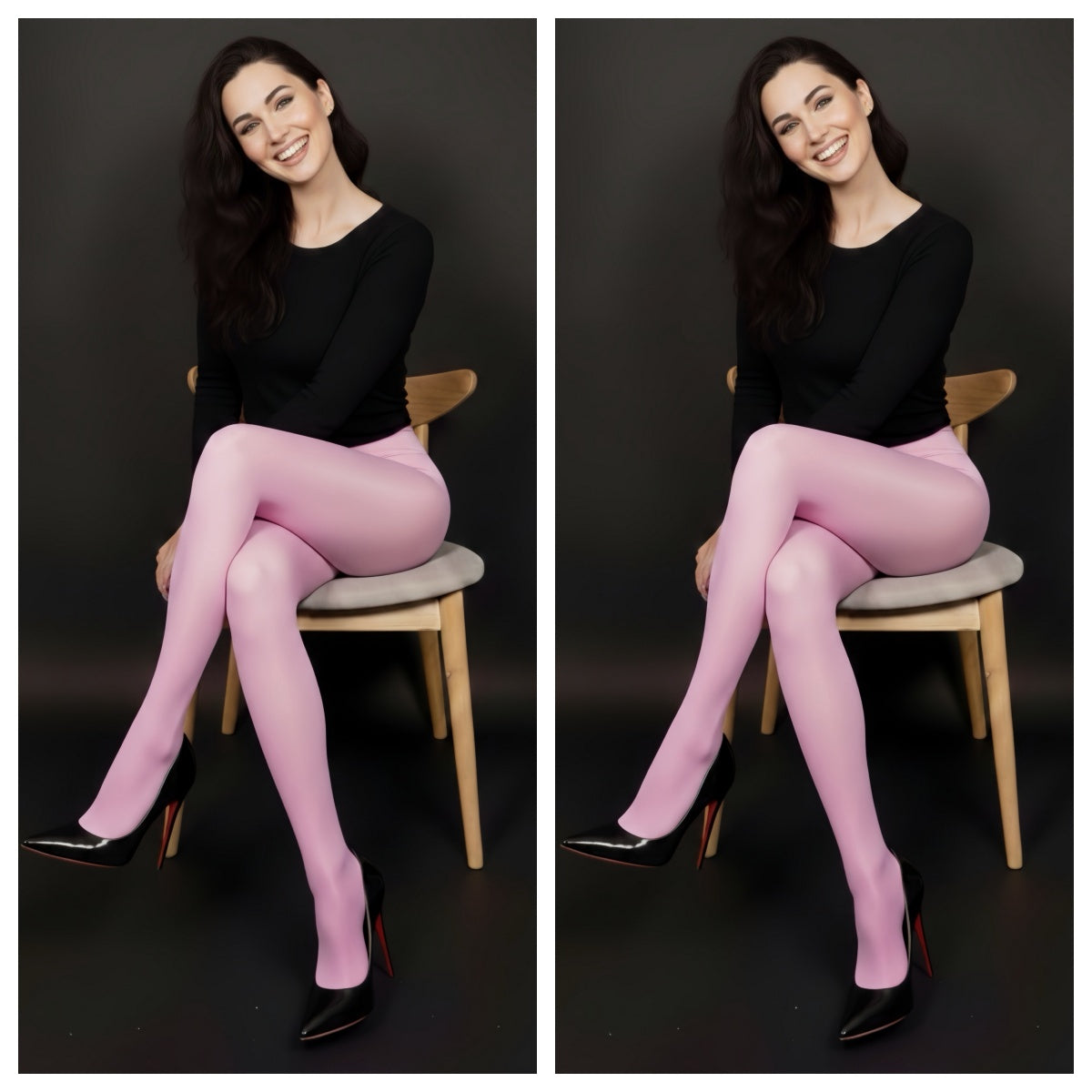 Luxury Thin Oil Shiny Tights | 15D High-Waist Glossy Pantyhose