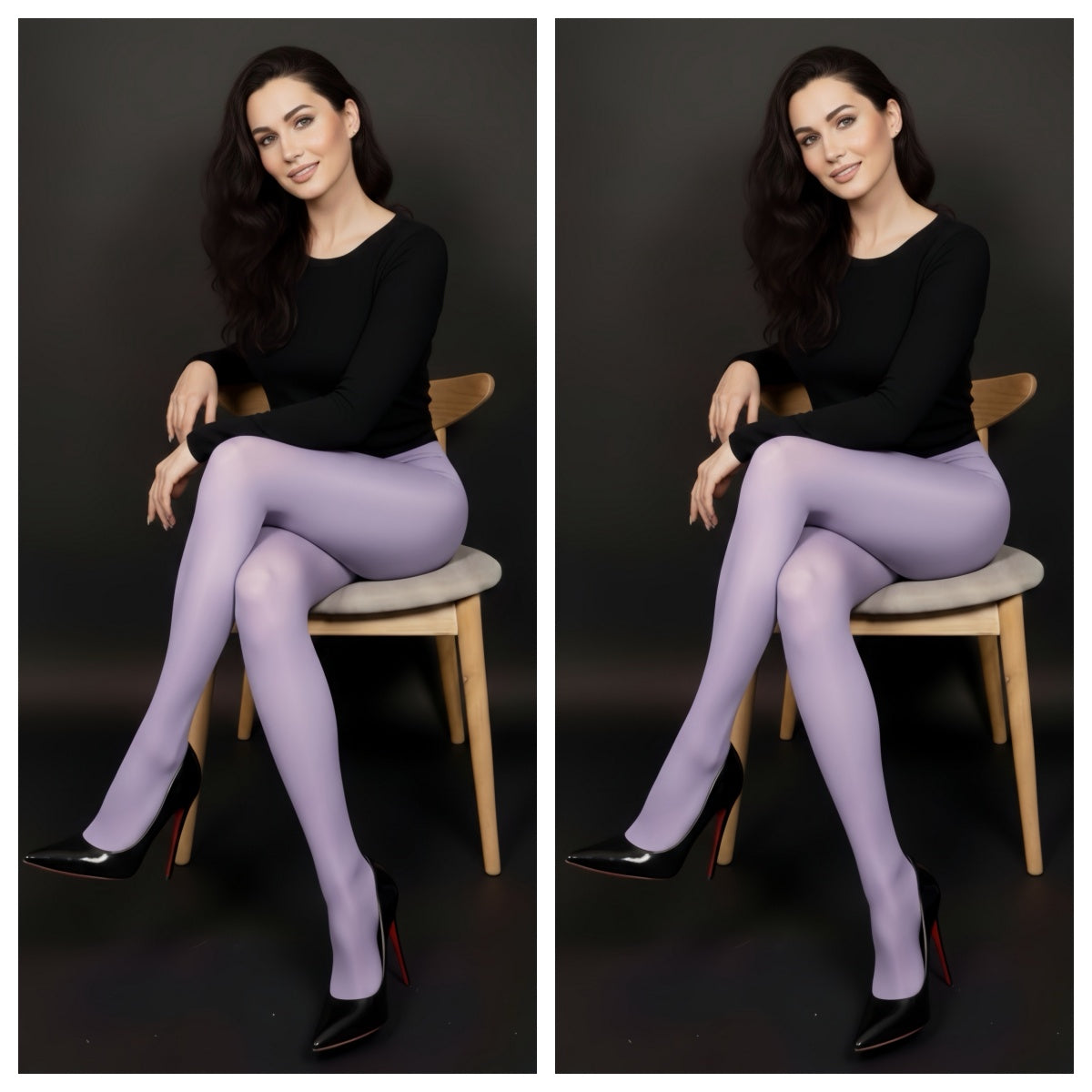 Luxury Thin Oil Shiny Tights | 15D High-Waist Glossy Pantyhose