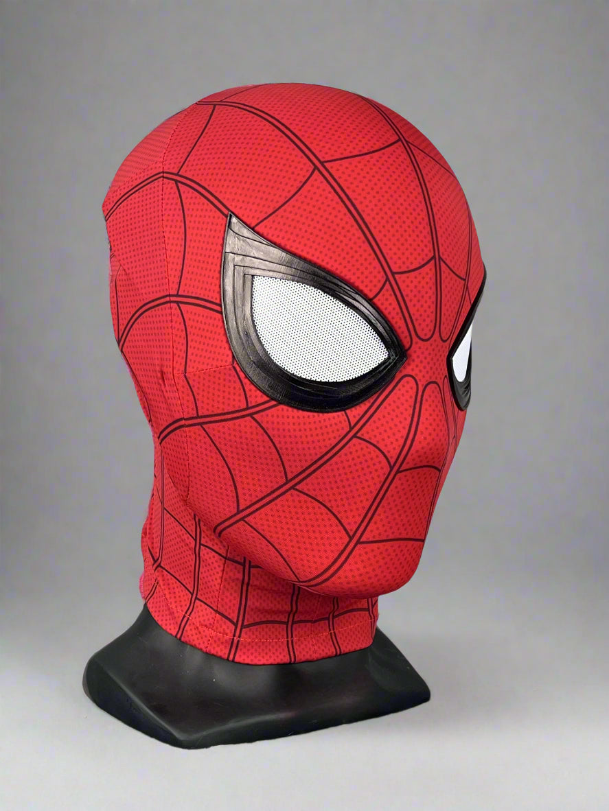  Hand-made Far From Home Spiderman Cosplay Halloween Mask with Faceshell