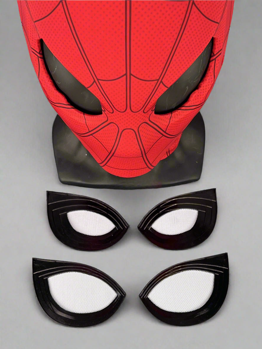  Hand-made Far From Home Spiderman Cosplay Halloween Mask with Faceshell