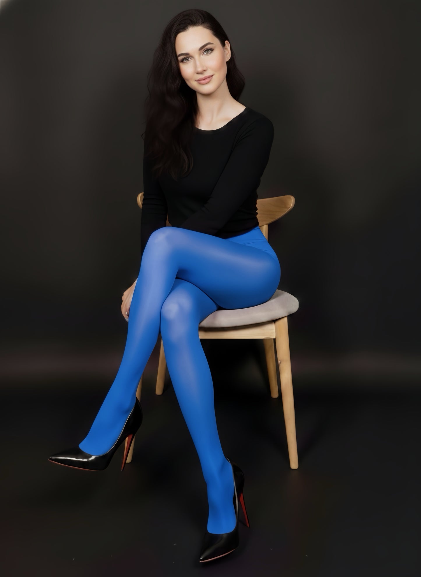 Luxury Thin Oil Shiny Tights | 15D High-Waist Glossy Pantyhose