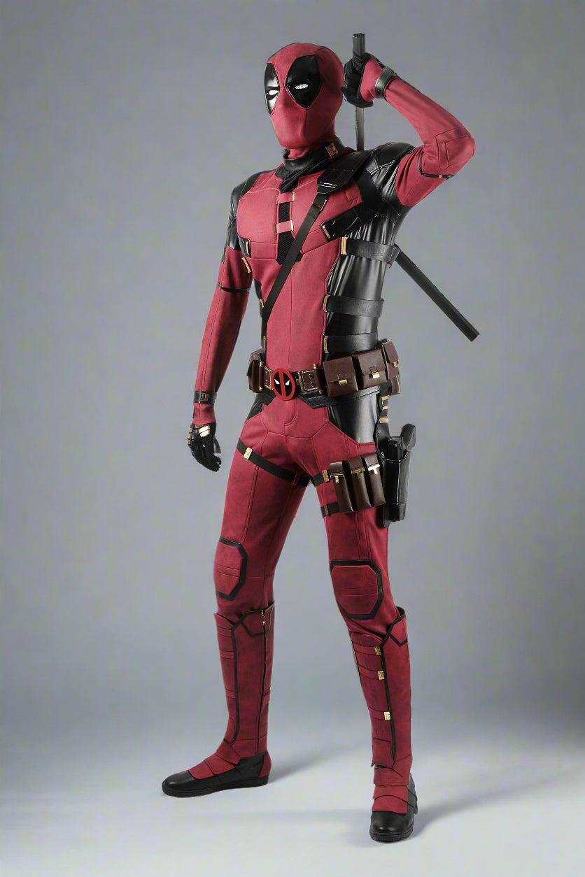 Deadpool 3 Deadpool & Wolverine Wade Wilson Deadpool Cosplay Costume