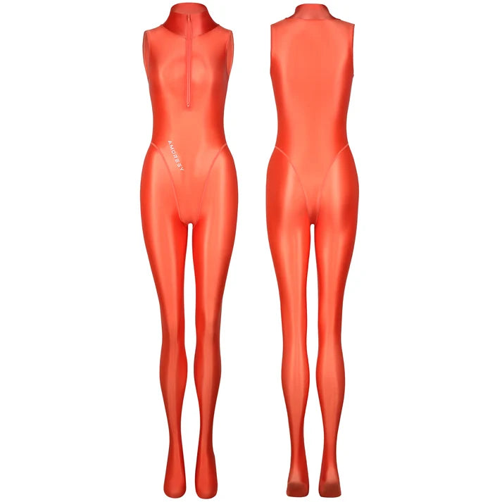 Amoresy Zenitha Series Sheer Sleeveless Catsuit
