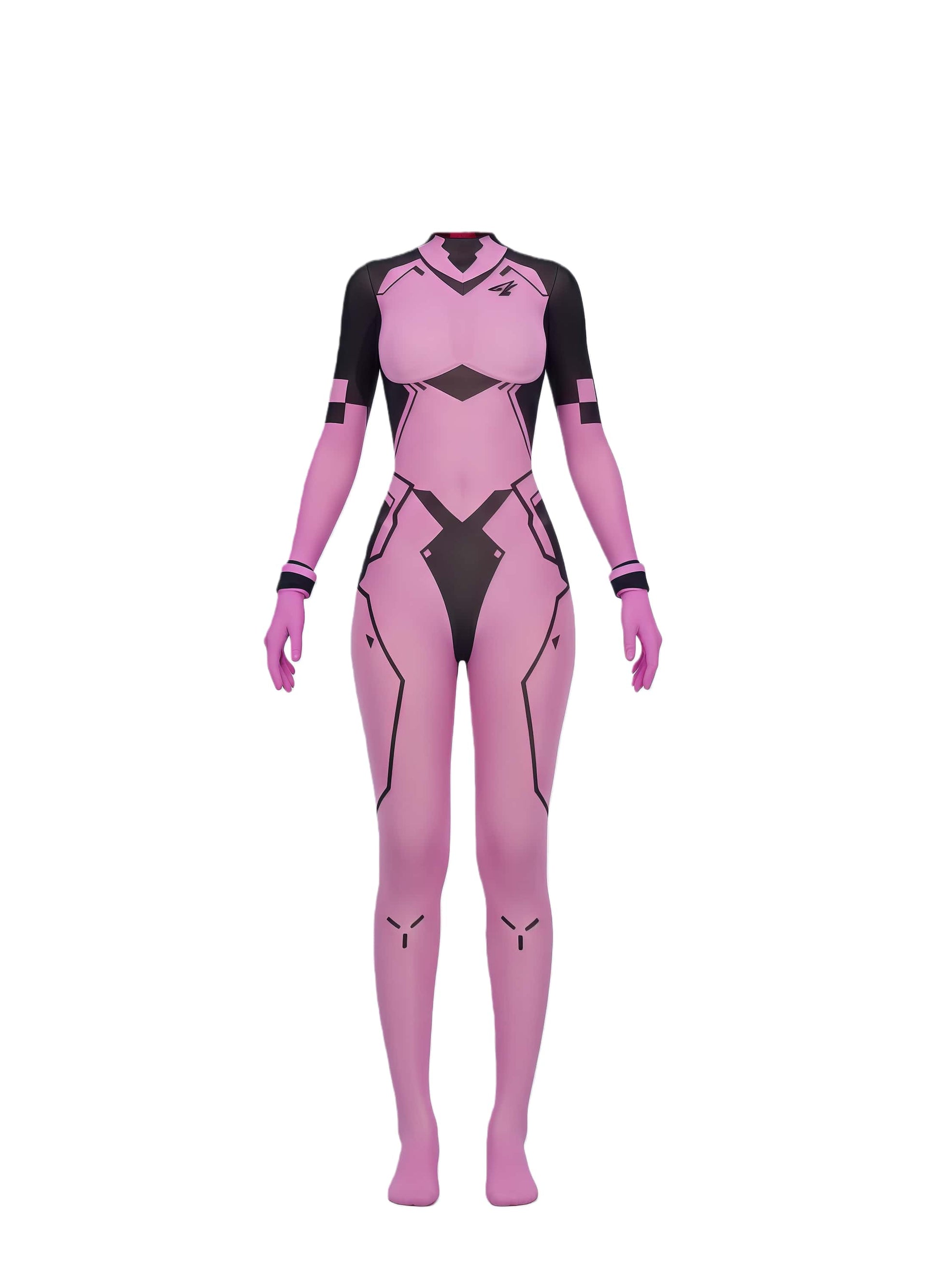 Anime Sci-fi Sheer 10D Nylon Full Bodysuit See Through Body Stocking Lingerie
