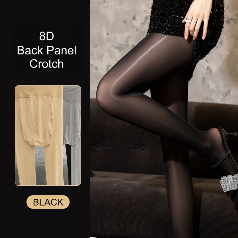 High-Gloss Oil Shine Pantyhose – Ultra-Smooth & Reflective