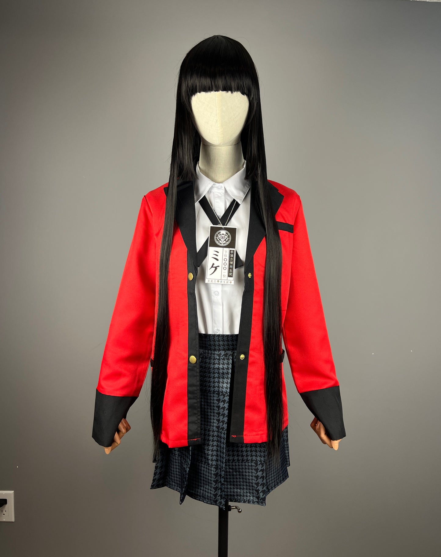 kakegurui Yumeko Cosplay Halloween Costume Set