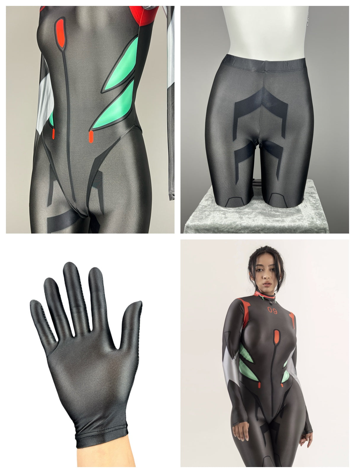 Evangelion Cosplay Bodysuit Lingerie Halloween Costume