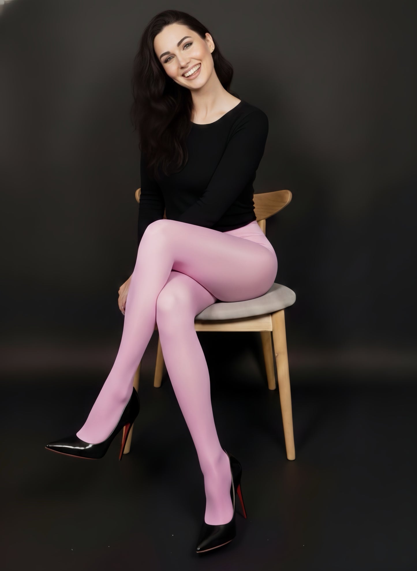Luxury Thin Oil Shiny Tights | 15D High-Waist Glossy Pantyhose