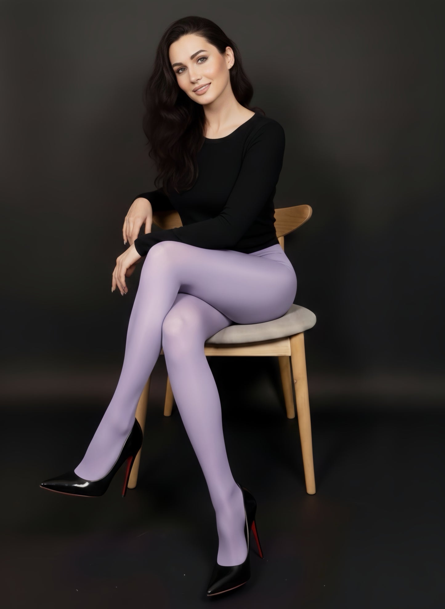 Luxury Thin Oil Shiny Tights | 15D High-Waist Glossy Pantyhose