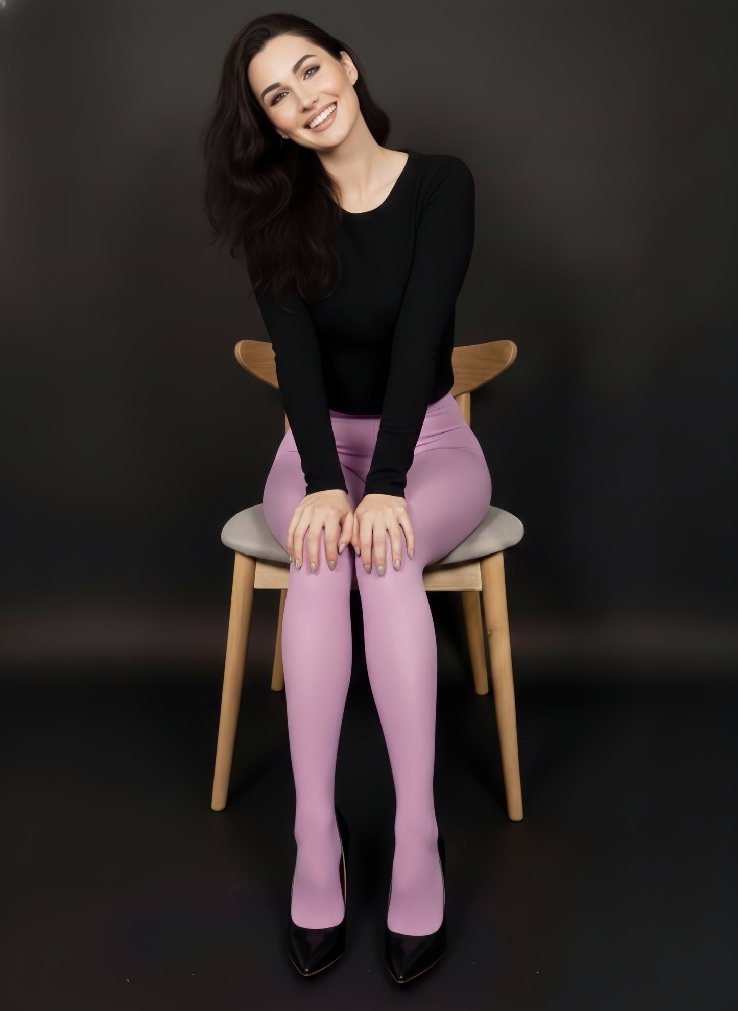 Luxury Thin Oil Shiny Tights | 15D High-Waist Glossy Pantyhose