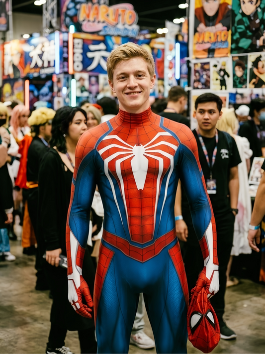 Spandex Spider man ps4 Suit Cosplay Halloween Costume Zentai