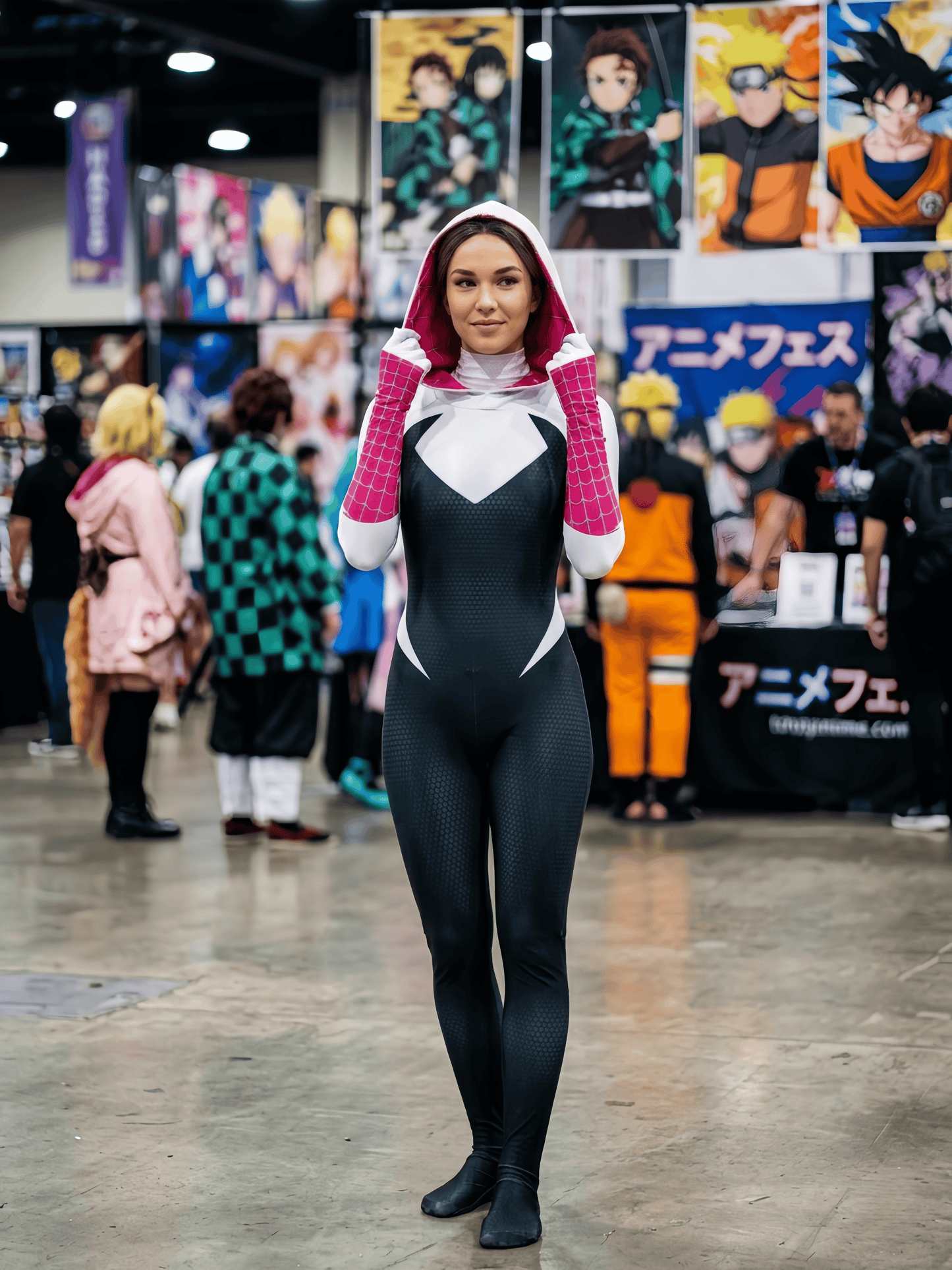spider girl gwen Super Hero Suit Cosplay Halloween Costume Zentai