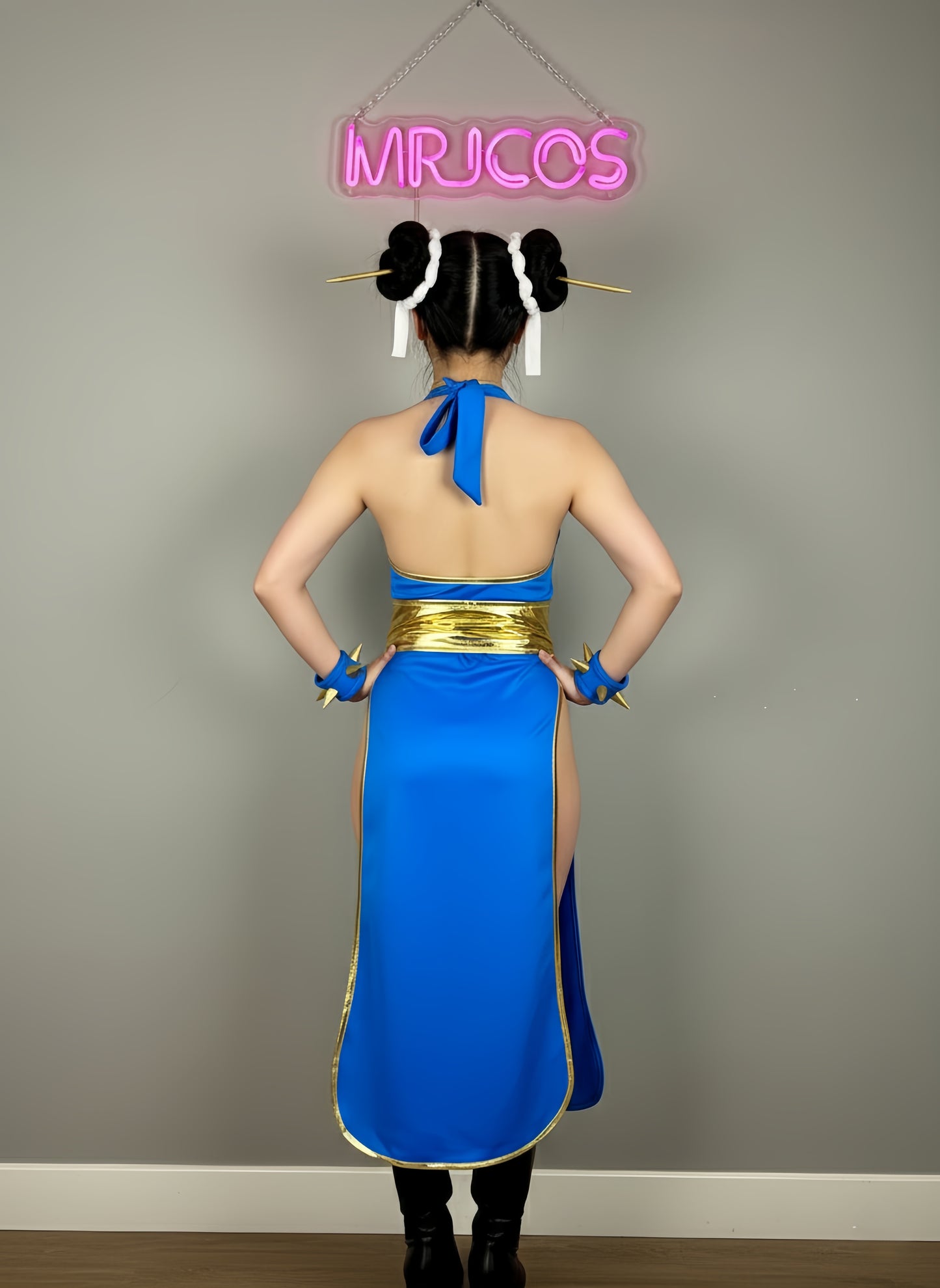 Japanese Super Hero CosplayCostume Cheongsam Dress Lingerie Set