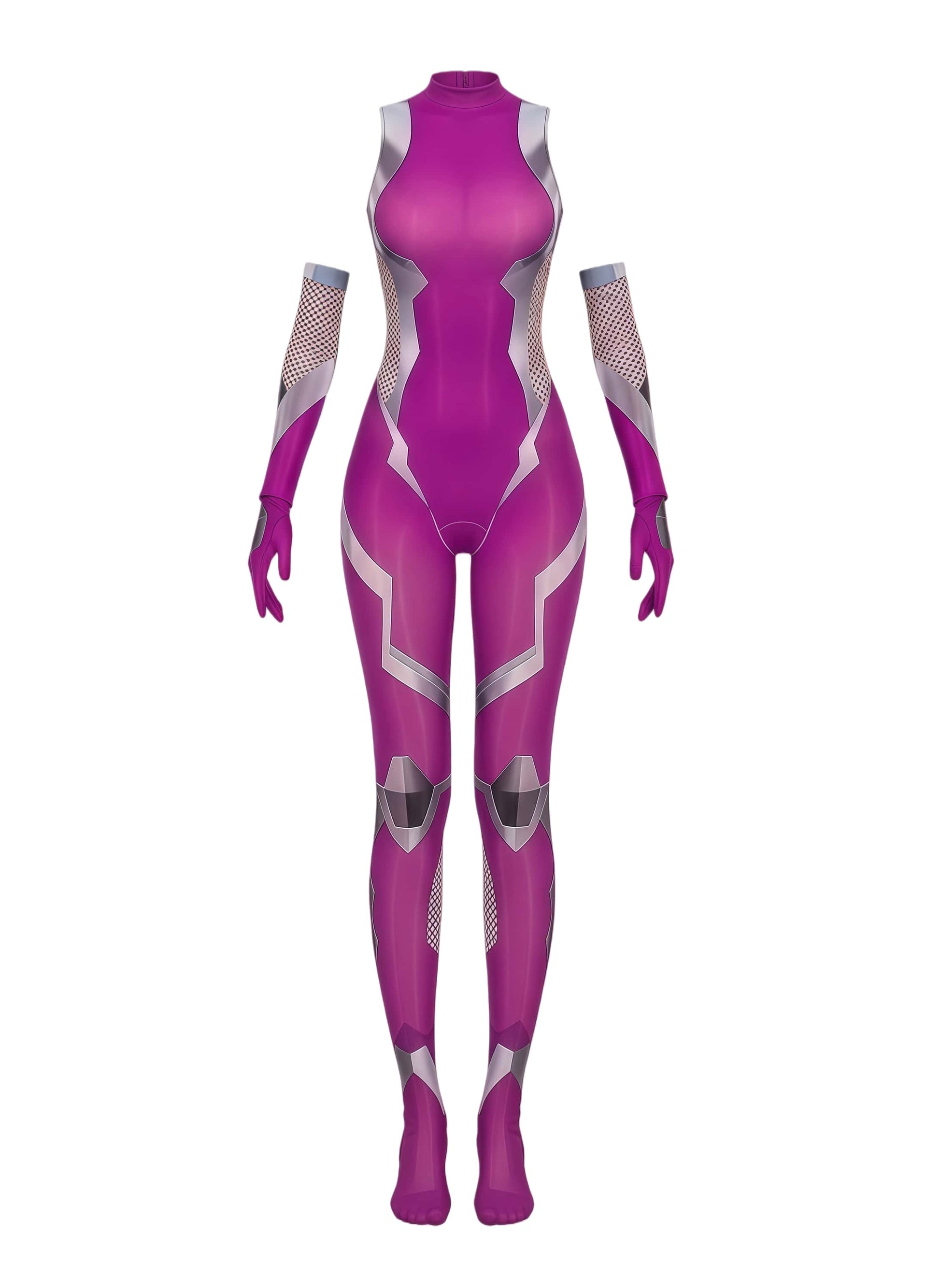 Anime Style Sheer 10D Nylon Full Bodysuit See Through Body Stocking Lingerie
