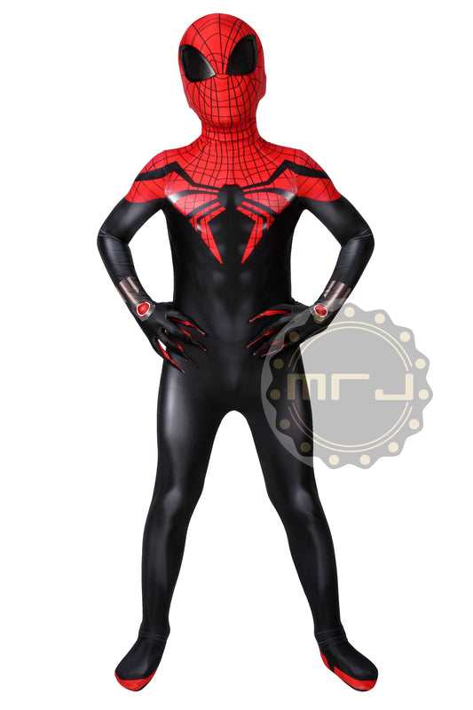 Kid Size Superior Spider Man Suit Halloween Cosplay Costume - MRJCOS