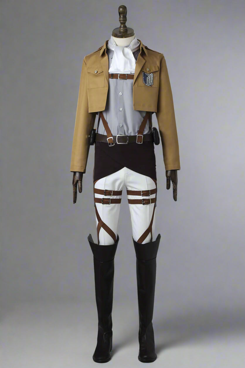 Attack on Titan Armin Arlert Training Corps Uniform Set Cosplay Costume