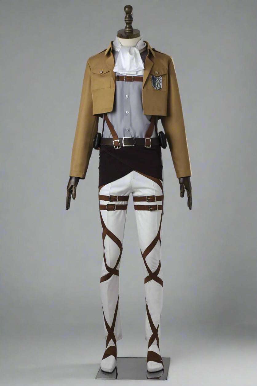 Attack on Titan Armin Arlert Training Corps Uniform Set Cosplay Costume