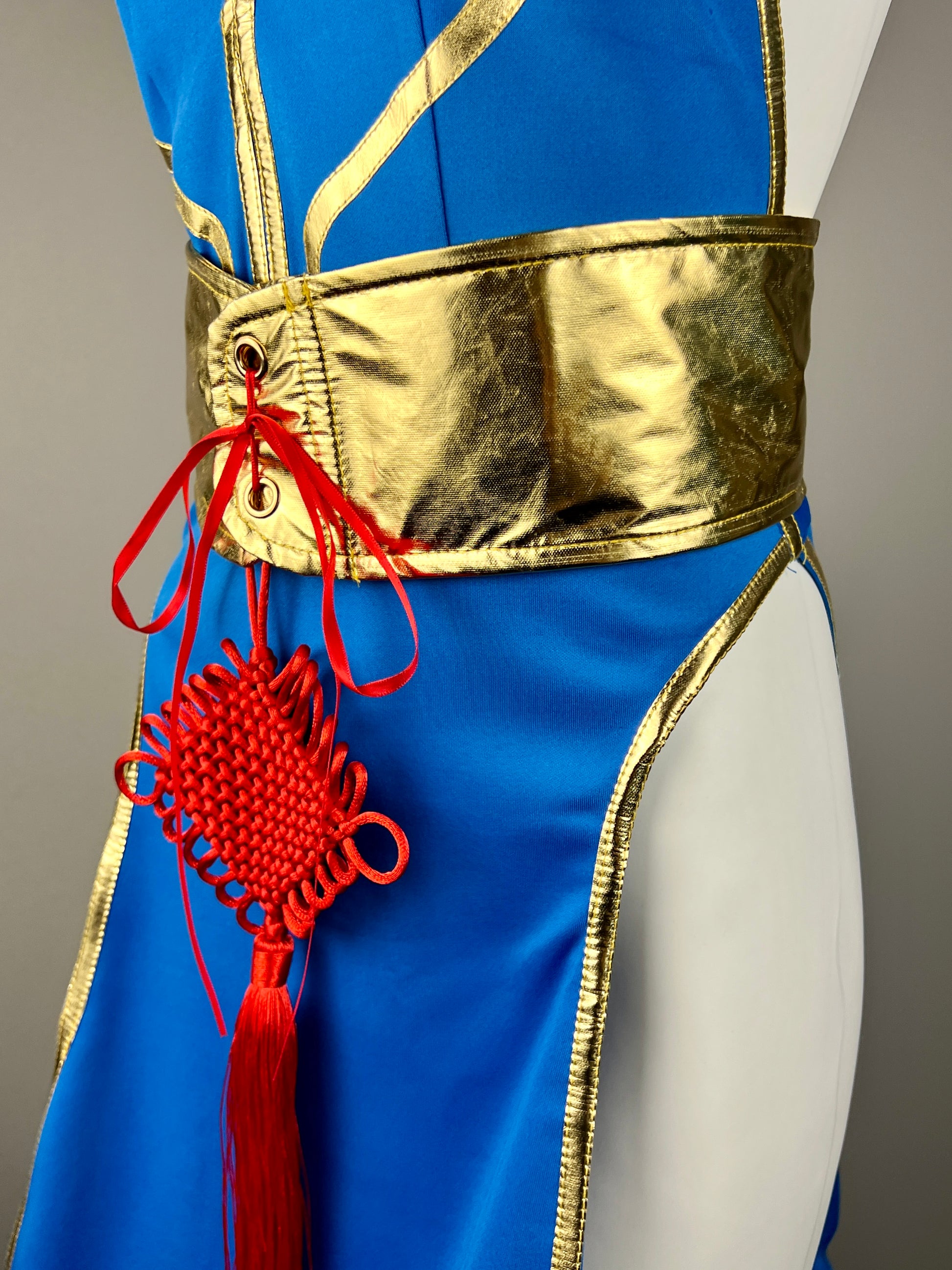 Chun Li Cosplay Costume Sexy Cheongsam Lingerie