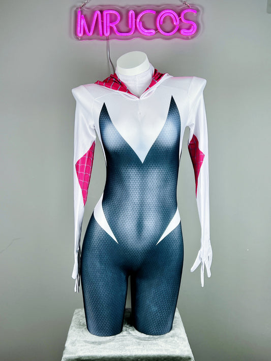 Spider Woman Gwen Stacy Cosplay Suit