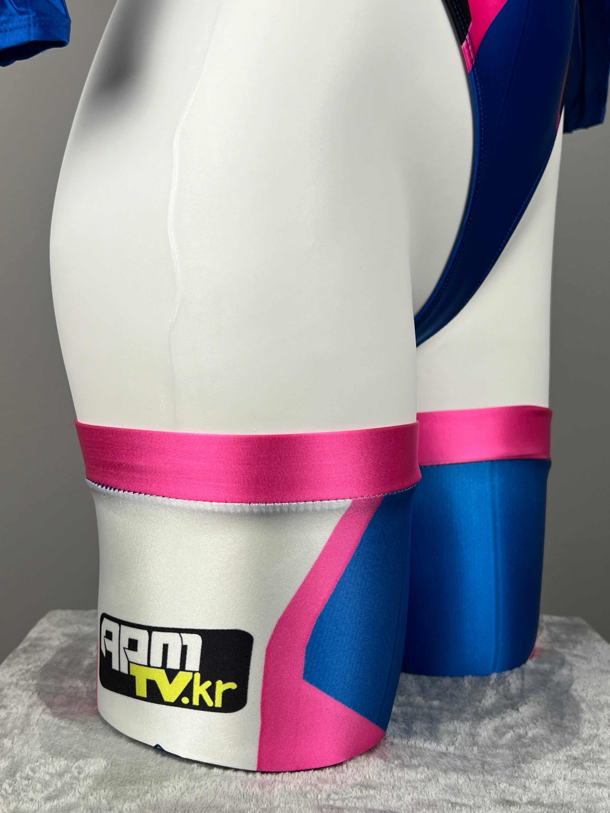 Overwatch DVA Spandex Cosplay Open Crotch BodySuit Halloween Costume