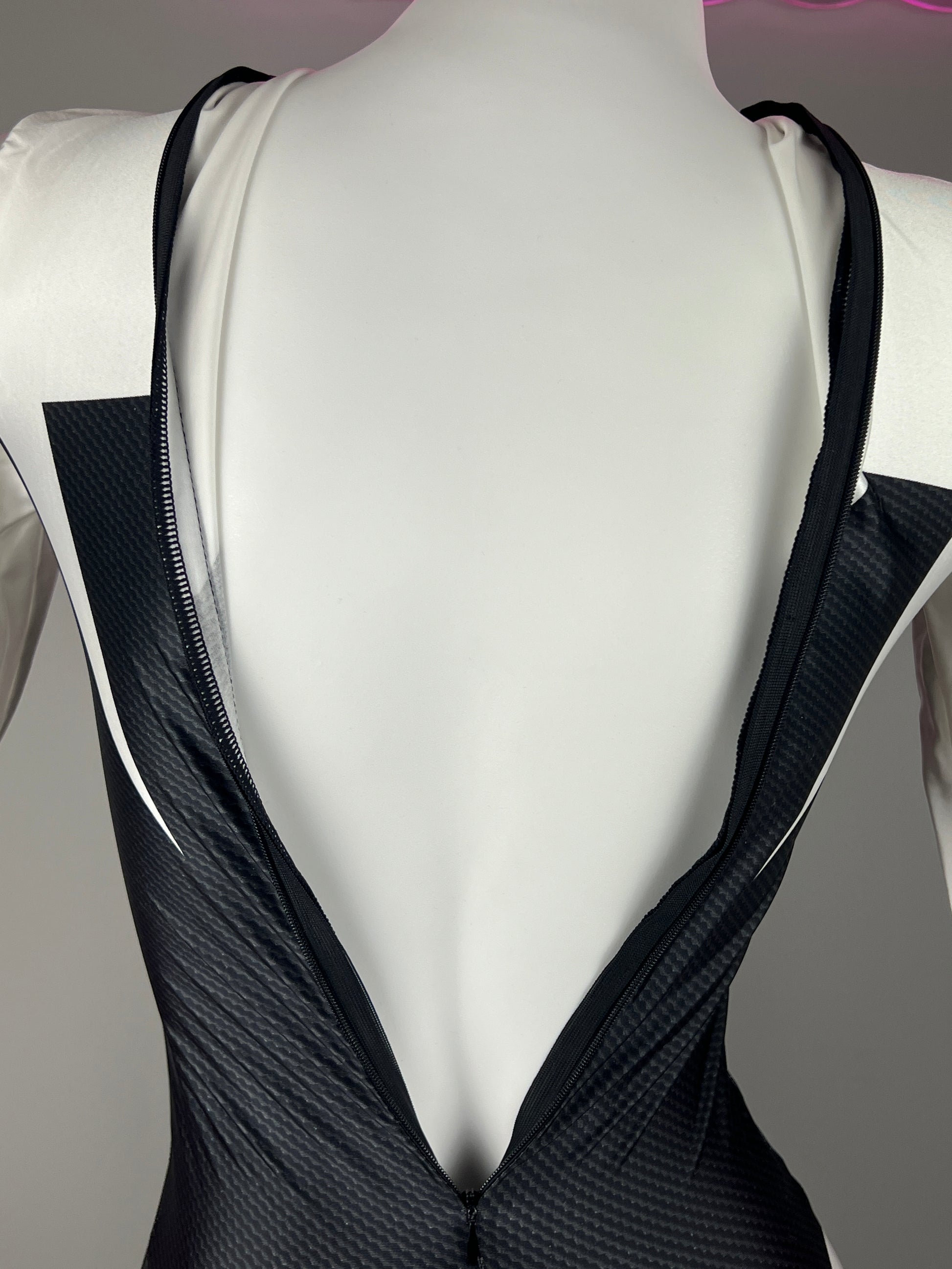 Spider-Gwen Cosplay Bodysuit | Ghost-Spider Hooded Zentai Suit