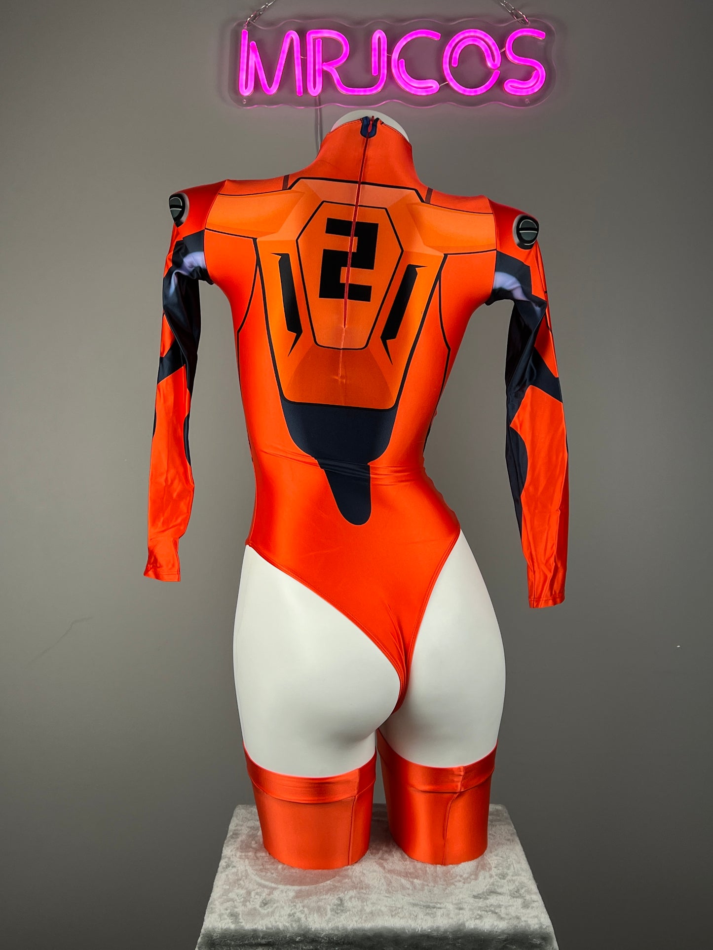 Evangelion EVA Spandex Cosplay BodySuit Plugsuit Halloween Costume Zentai