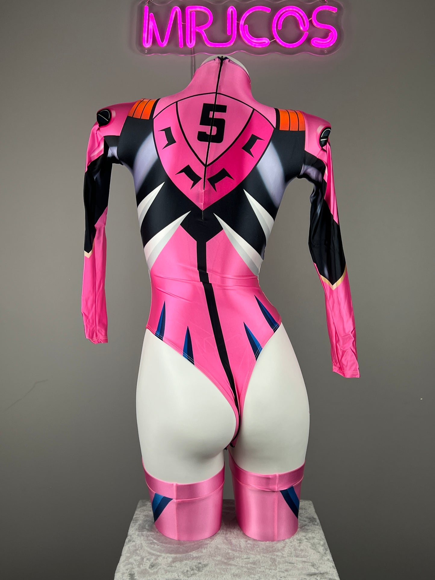 Evangelion EVA Spandex Cosplay BodySuit Plugsuit Halloween Costume Zentai