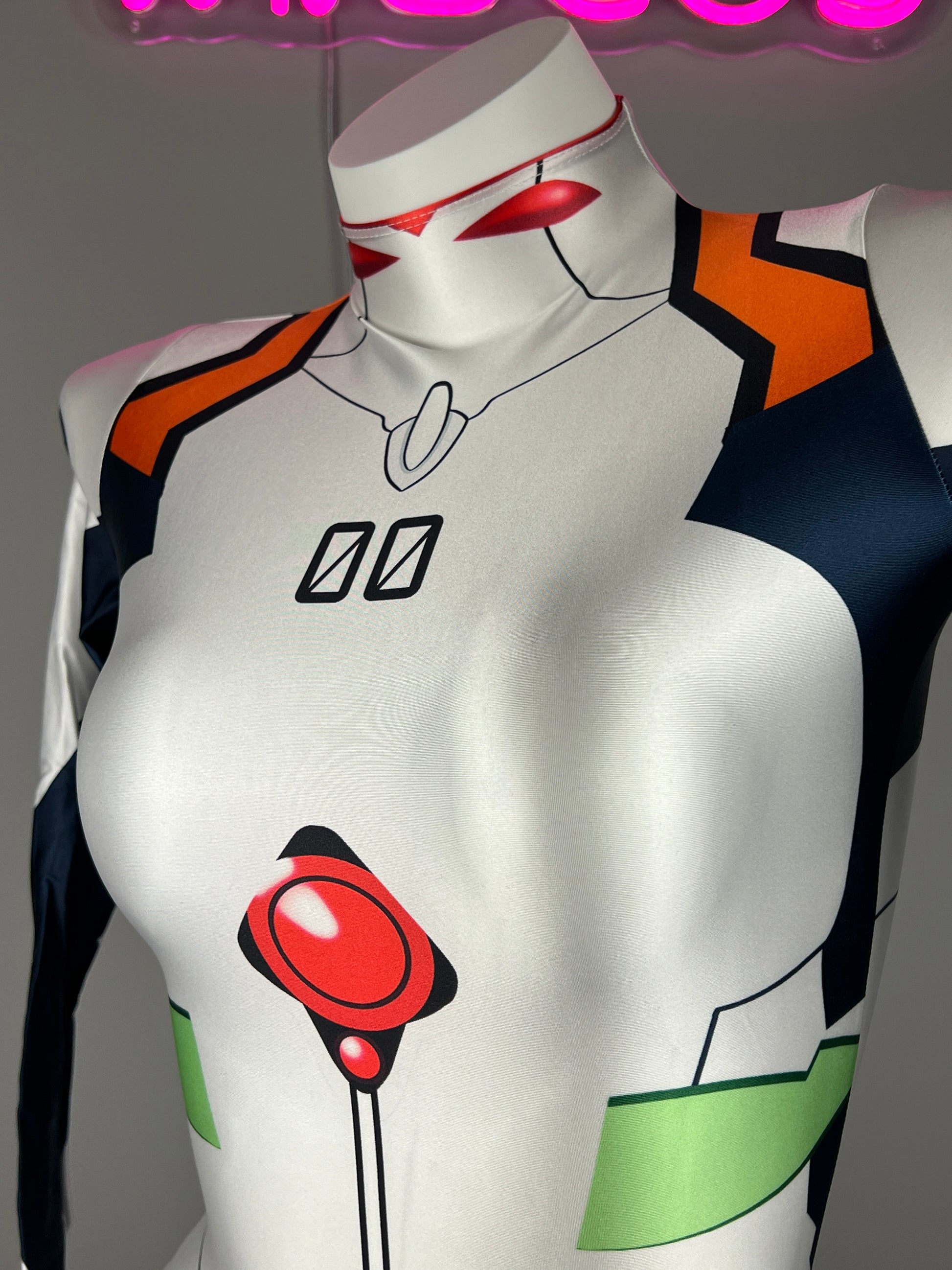 AnEvangelion EVA Spandex Cosplay BodySuit Plugsuit Halloween Costume Zentai