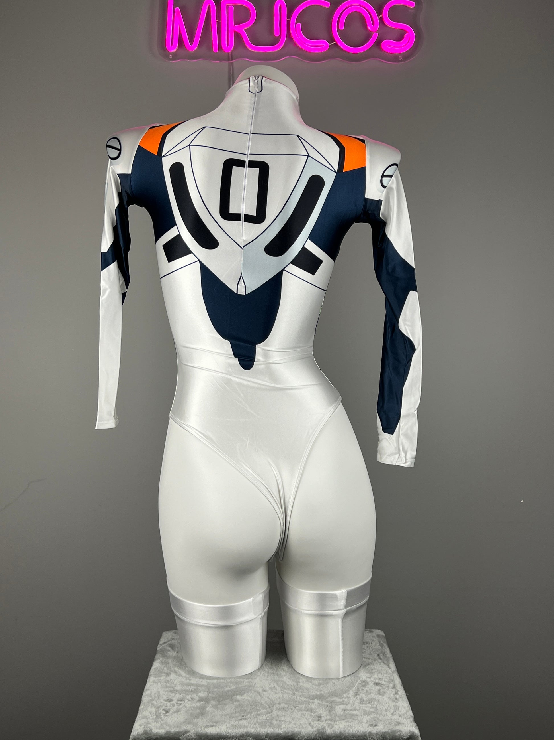 Evangelion EVA Spandex Cosplay BodySuit Plugsuit Halloween Costume Zentai