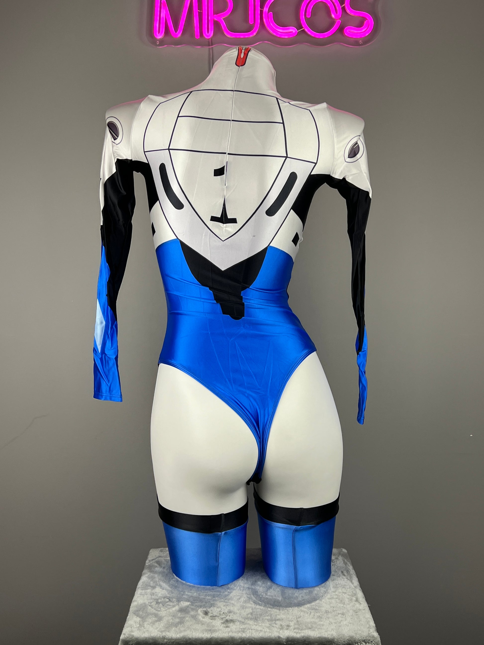 Evangelion EVA Spandex Cosplay BodySuit Plugsuit Halloween Costume Zentai