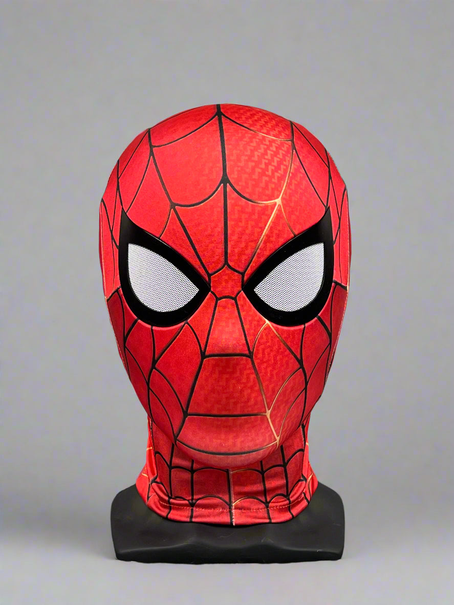 Iron Spiderman Cosplay Halloween Mask with Faceshell