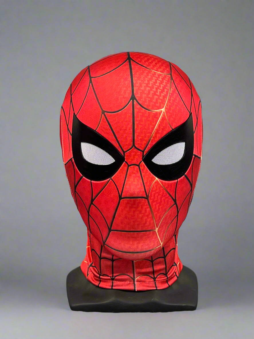 Iron Spiderman Cosplay Halloween Mask with Faceshell