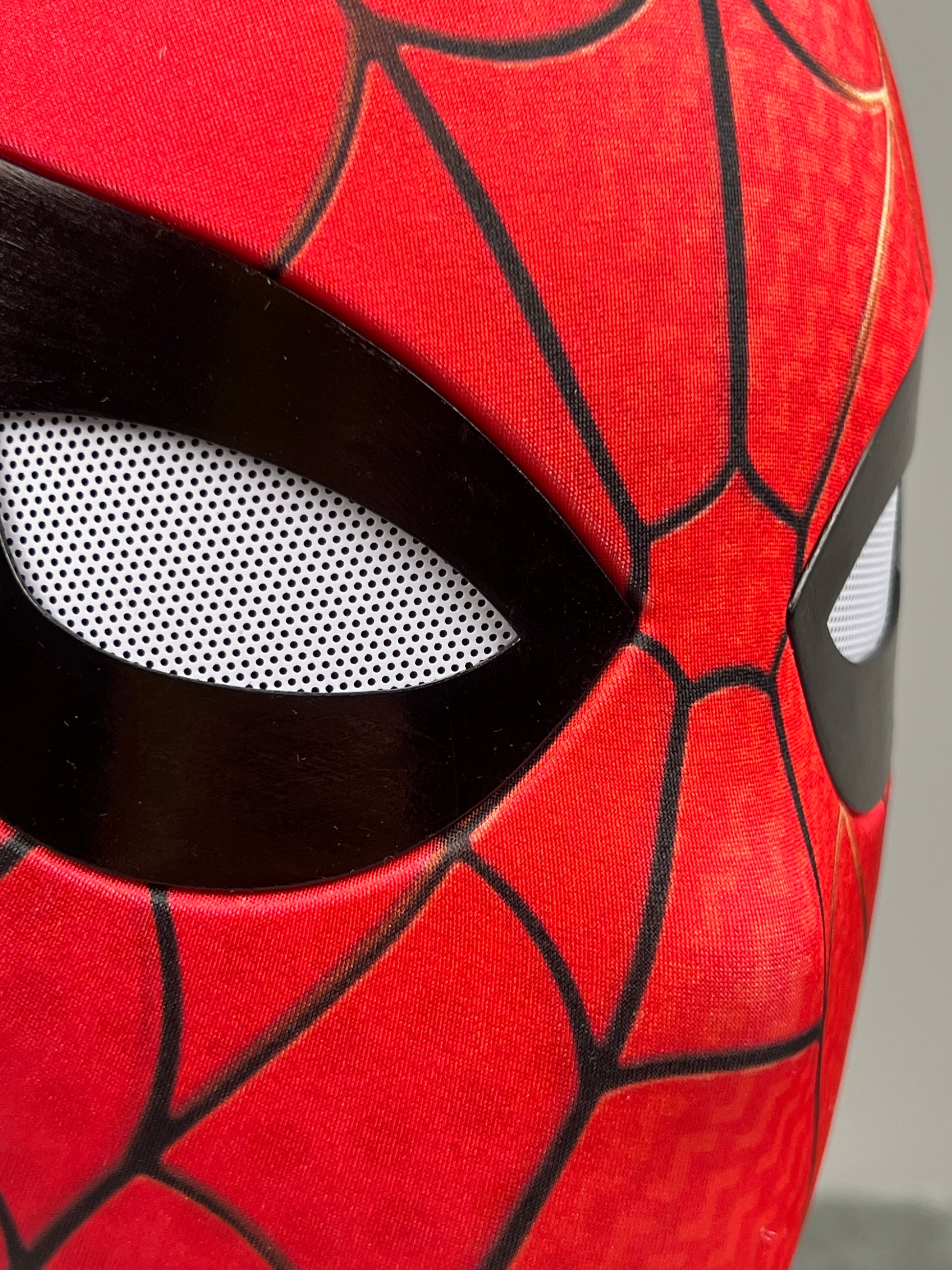 Iron Spiderman Cosplay Halloween Mask with Faceshell