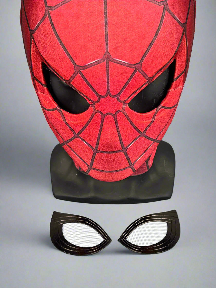 Iron Spiderman Cosplay Halloween Mask with Faceshell