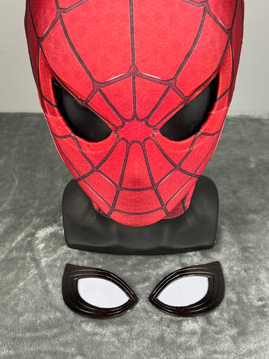 Handmade Iron Spider Cosplay Mask with Built-in Faceshell 
