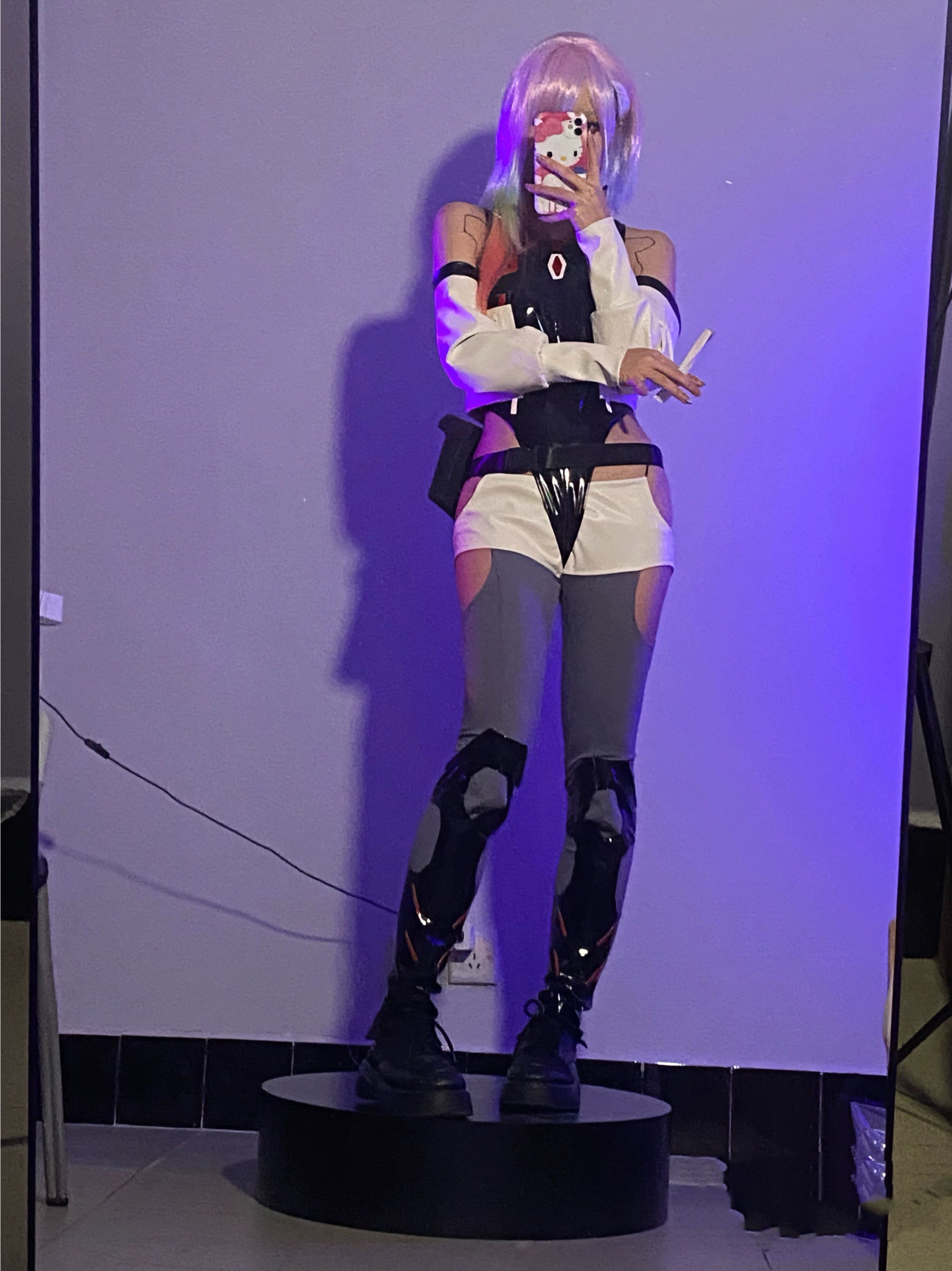 cyberpunk 2077 edgerunner lucy costume set