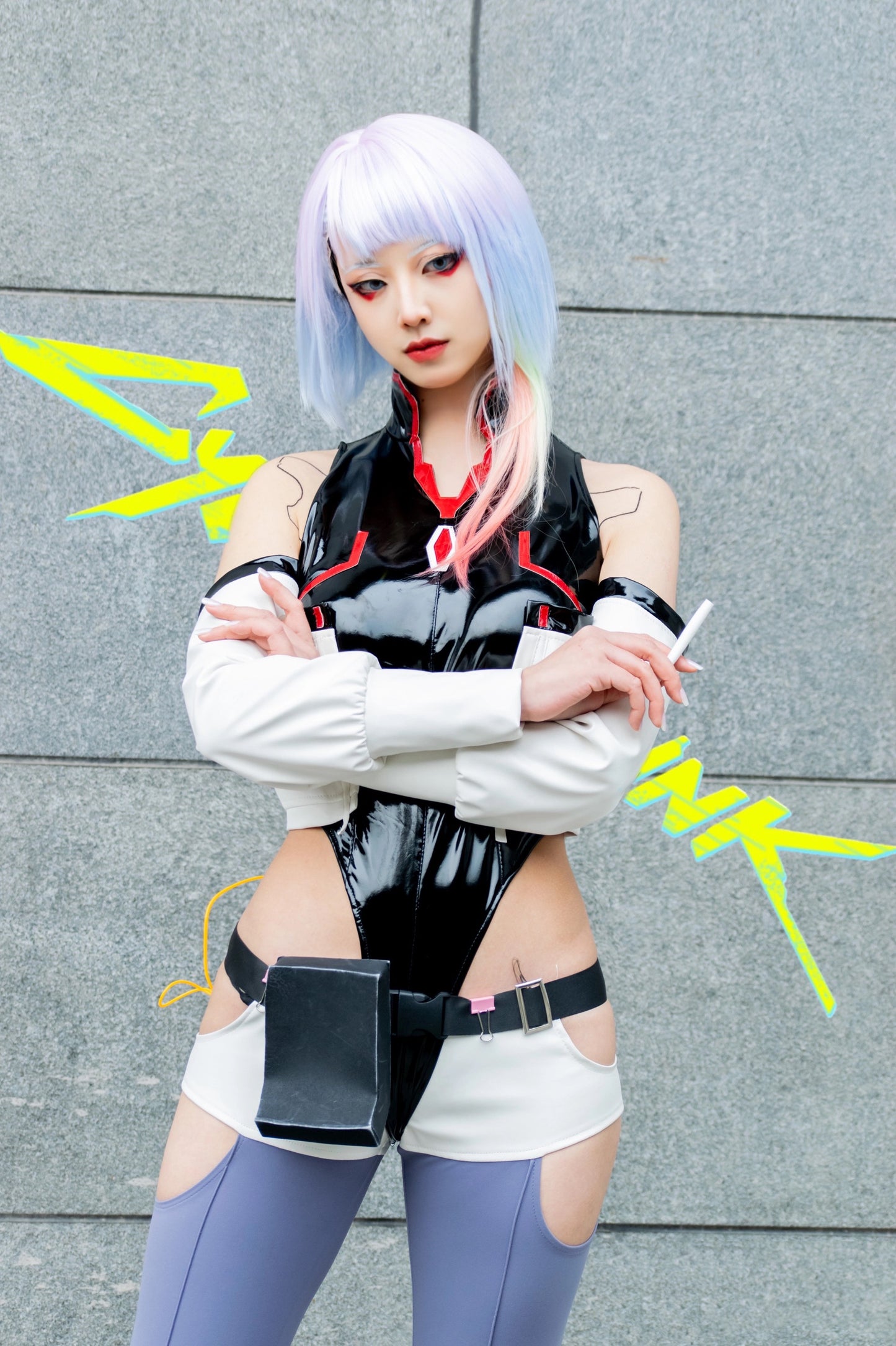 cyberpunk 2077 edgerunner lucy costume set