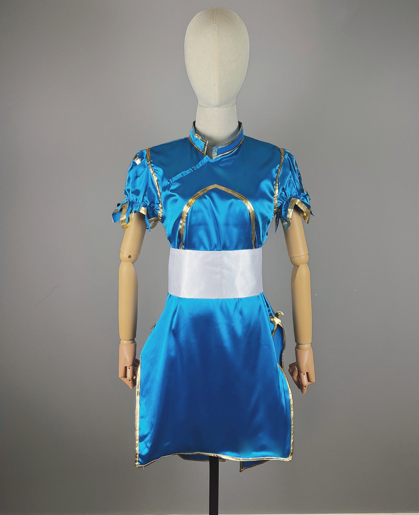 Chun Li Cosplay Costume Halloween Party Dress