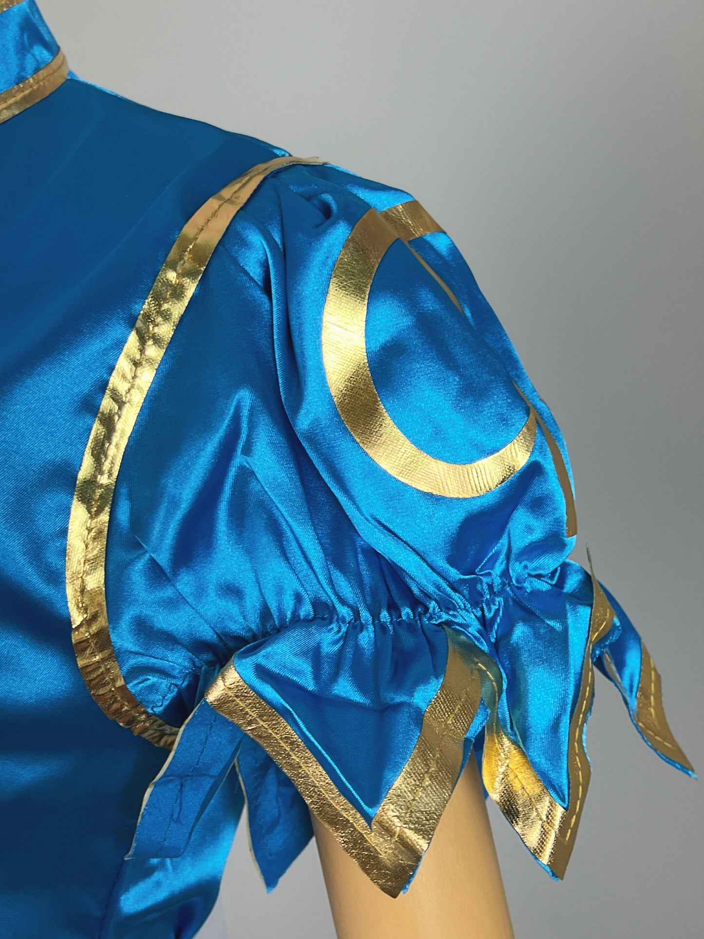 Chun Li Cosplay Costume Halloween Party Dress