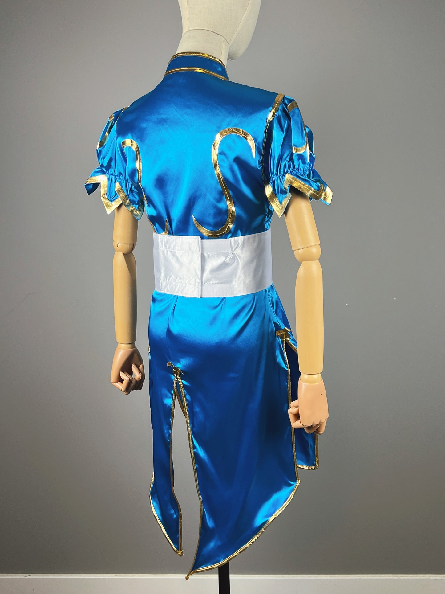 Chun Li Cosplay Costume Halloween Party Dress