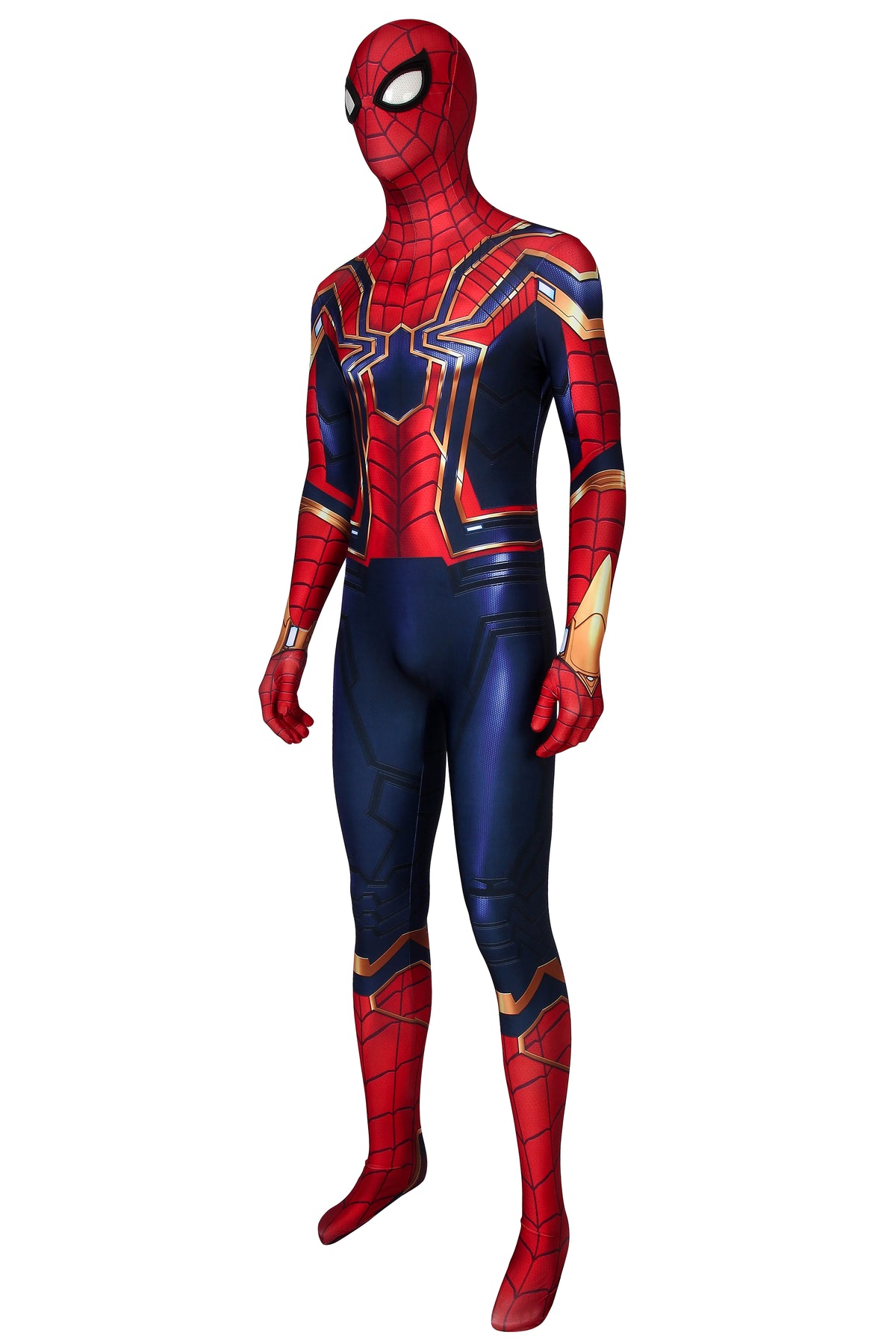 Far From Home Iron Spider man Full-Body Cosplay Bodysuit with detached Mask