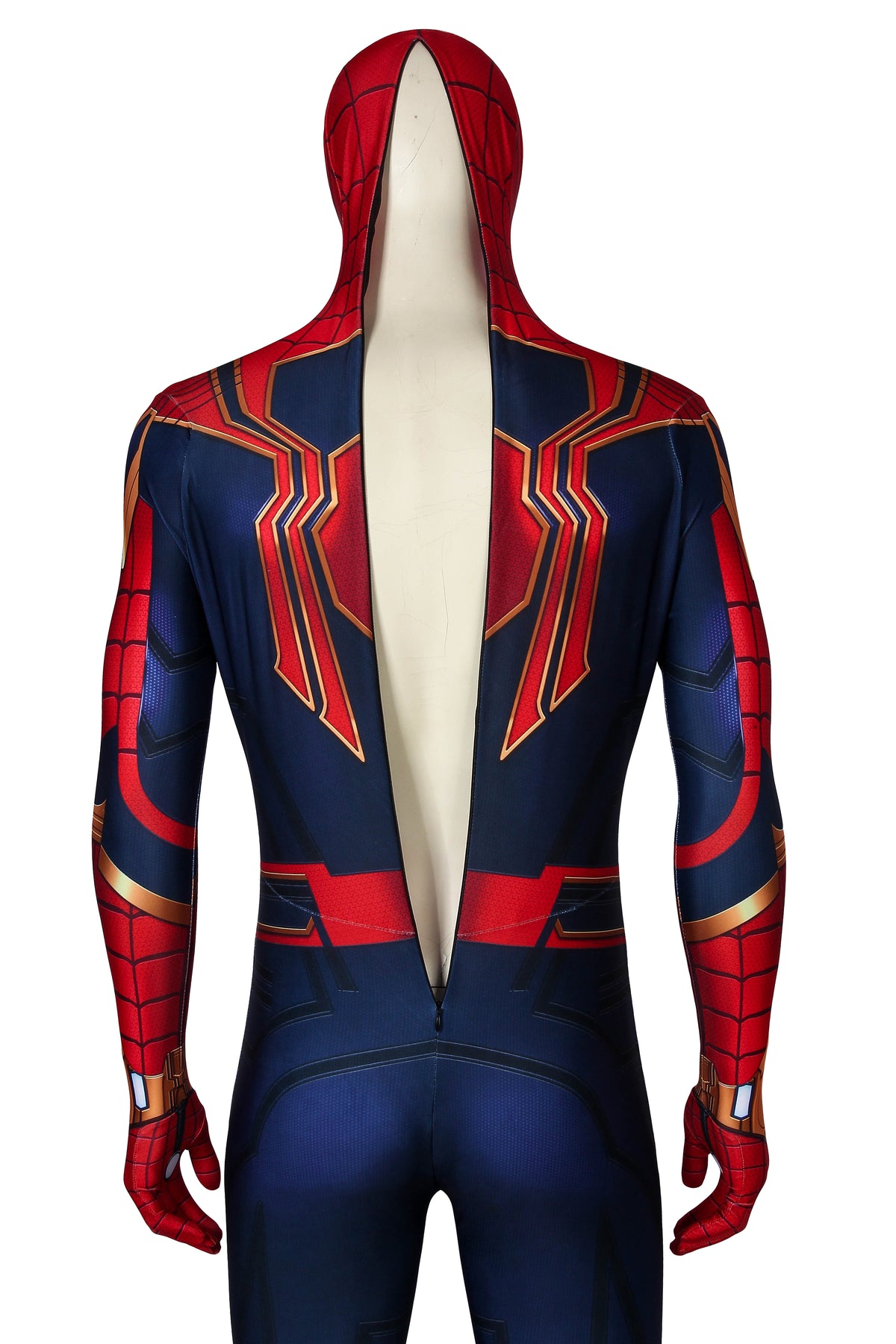 Far From Home Iron Spider man Full-Body Cosplay Bodysuit with detached Mask