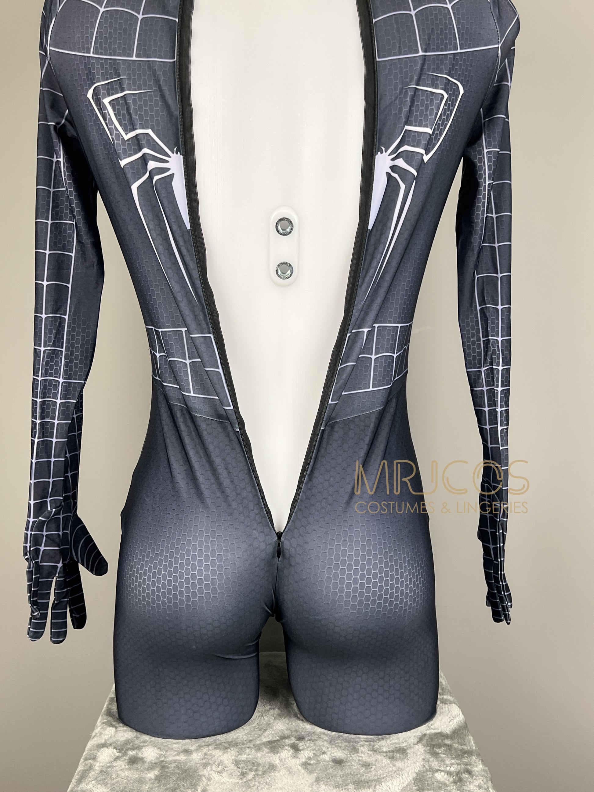 Venom Black Spider Man Cosplay Suit Halloween Costume Zentai