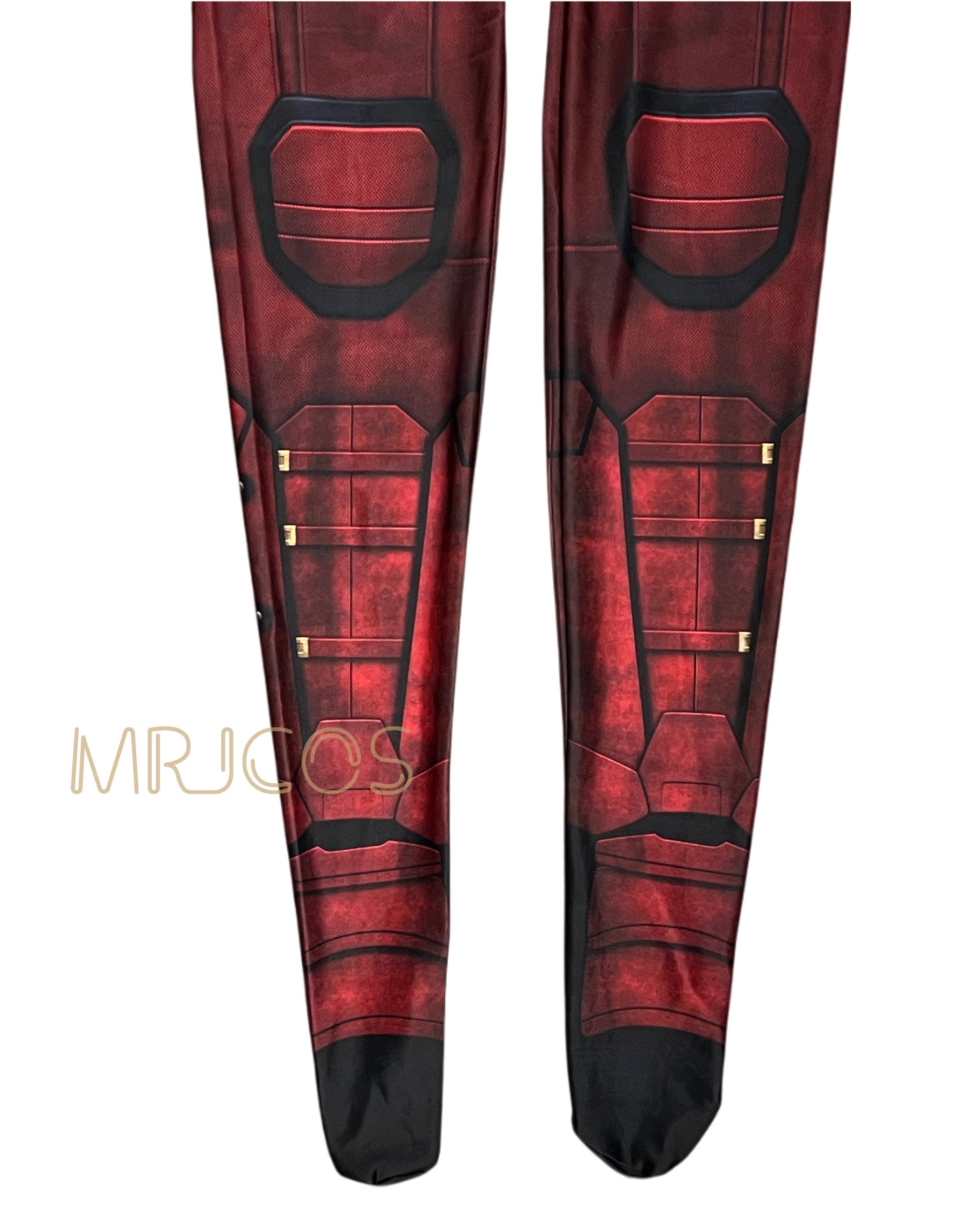 Deadpool Cosplay Spandex Suit Costume Set Zentai