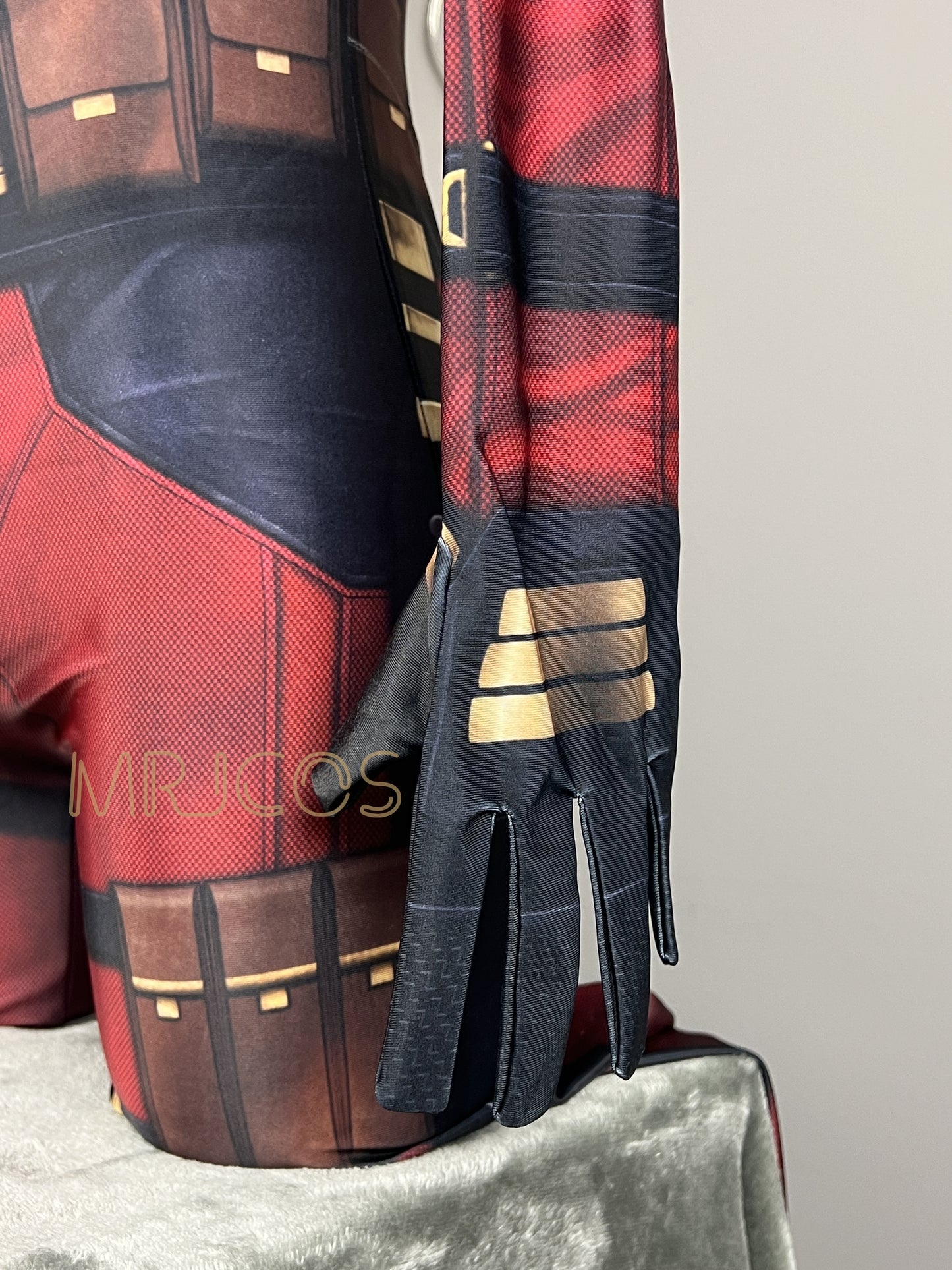 Deadpool Cosplay Spandex Suit Costume Set Zentai