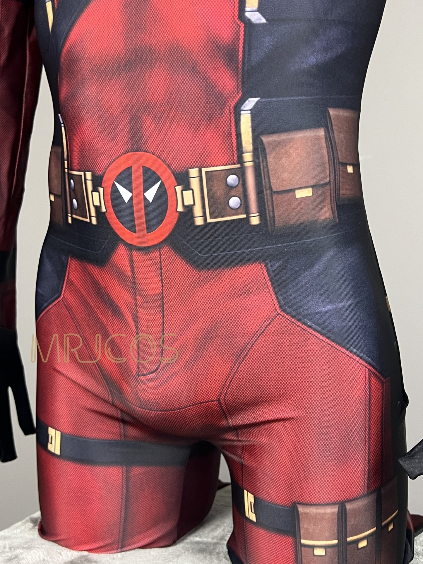 Deadpool Cosplay Spandex Suit Costume Set Zentai