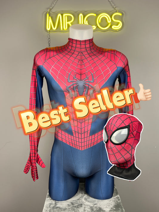 Amazing Spider Man 2 Cosplay Costume Suit Halloween Zentai