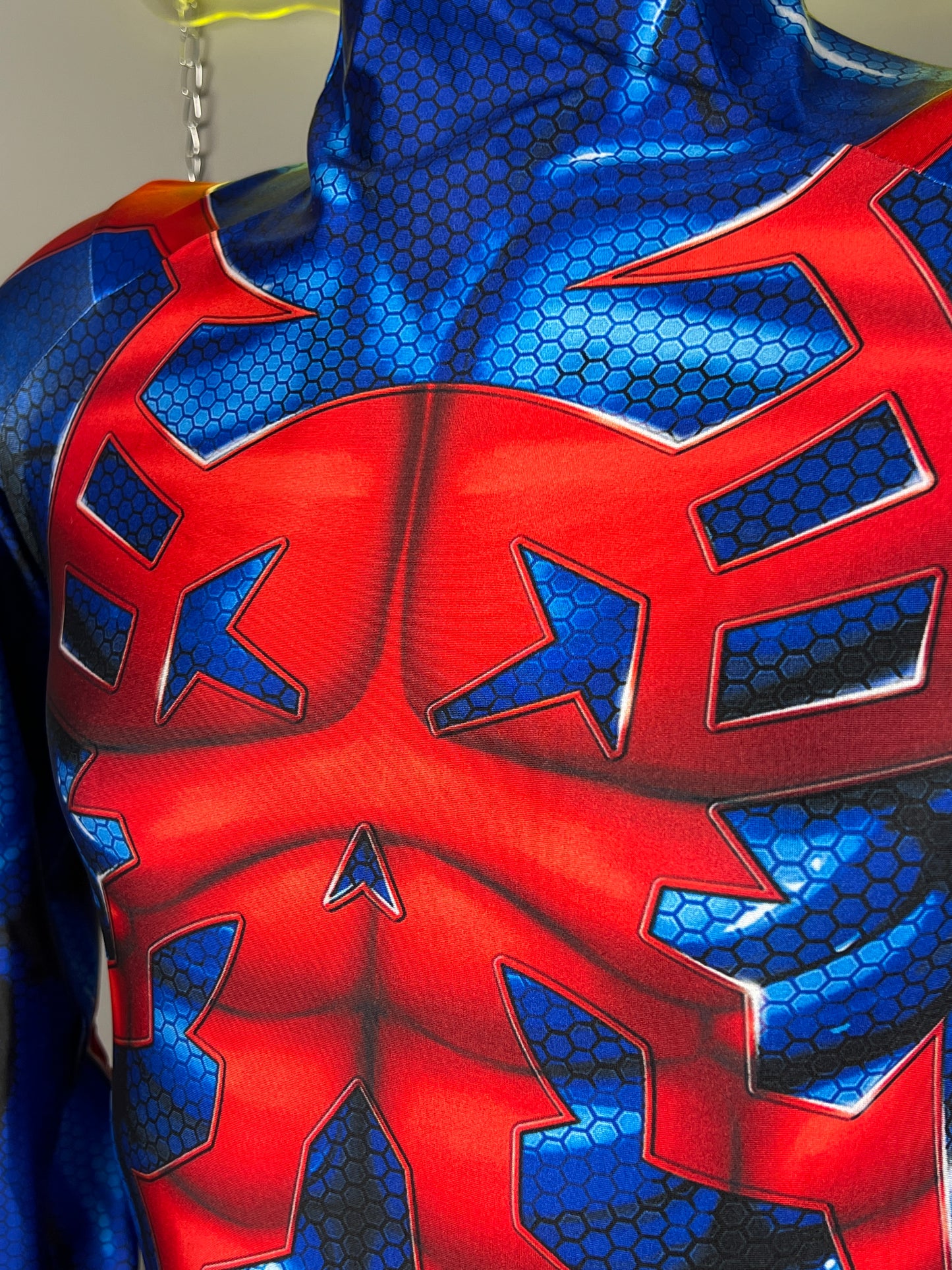 Custom Made Spiderman 2099 Suit Cosplay Halloween Costume Zentai